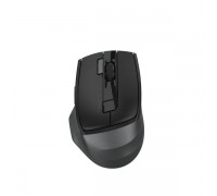 Мышь беспроводная A4Tech Fstyler FG45CS Air (Stone Grey), USB, цвет черный+серый