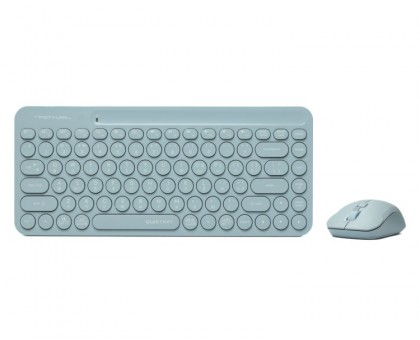 A4Tech Fstyler FG3200 Air (Blue), комплект бездротовий клавіатура з мишою, колір блакитний