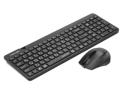 A4Tech Fstyler FG2400 Air (Black), комплект бездротовий клавіатура з мишою, колір чорний