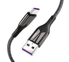 Кабель Choetech AC0013-BK, преміум якість USB 2.0 A-тато/C-тато, 1,2 м.