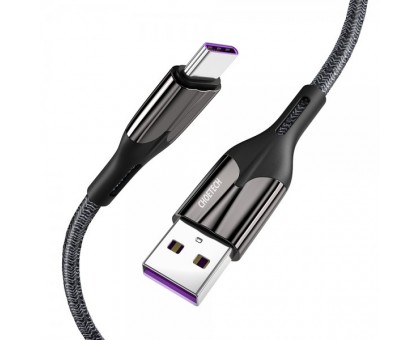 Кабель Choetech AC0013-BK, преміум якість USB 2.0 A-тато/C-тато, 1,2 м.