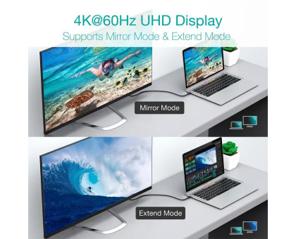 Кабель Choetech XCC-1007-V2-BK, преміум якість USB 3.1 GEN 2, 100w, 4K@60Hz, C-тато/C-тато, 2 м.