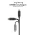 Кабель Choetech XCC-1035-BK, премиум качество USB2.0 A-папа/C-папа, 1,2м.