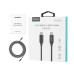 Кабель Choetech XCC-1036-BK, премиум качество USB2.0 A-папа/C-папа, 2м.
