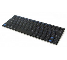 Клавіатура бездротова Gembird KB-P6-BT-UA, Phoenix серія, тонка, Bluetooth інтерфейс, чорний колір