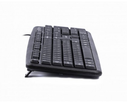 Клавіатура Gembird KB-U-103-UA, USB, українська розкладка, чорний колір