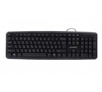 Клавіатура Gembird KB-103-UA, стандартна розкладка, PS/2, українська розкладка, чорний колір