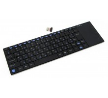 Клавіатура бездротова Gembird KB-P4-UA, Phoenix серія, тонка, touchpad, RF інтерфейс