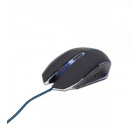 Оптична ігрова мишка Gembird MUSG-001-B, USB інтерфейс, синій колір