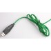 Оптична ігрова мишка Gembird MUSG-003-G, USB інтерфейс, зелений колір