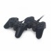 Подвійний ігровий геймпад Gembird JPD-UDV2-01, USB інтерфейс, вібрація, чорний колір