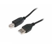 Кабель Maxxter U-AMBM-6, USB2.0, 1.8м., черного цвета