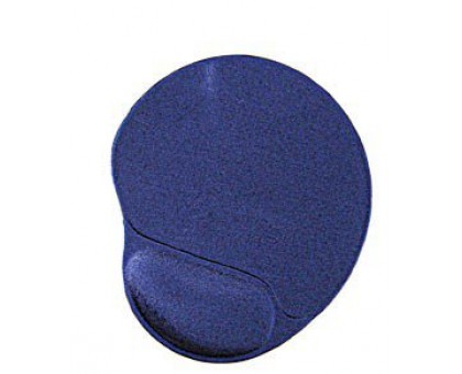 Коврик для мышки Gembird MP-GEL-B, гелевой, подушка для отдыха руки, синий цвет