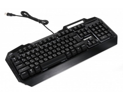 Ігрова клавіатура Maxxter KBG-201-UL, з підсвітленням, чорного кольору