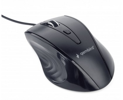 Оптична мишка Gembird MUS-4B-02, USB интерфейс, чорний колір