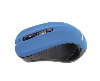 Мышка беспроводная Maxxter Mr-337-Bl, синяя