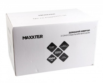 ДБЖ тривалої дії Maxxter MX-HI-PSW1000-01