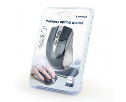 Бездротова оптична мишка Gembird MUSW-4B-04-GB