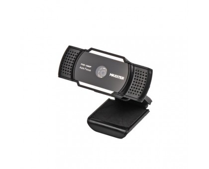 Веб-камера USB 2.0 WC-FHD-AF-01, FullHD 1920x1080, Auto-Focus, черный цвет