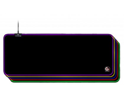Килимок ігровий Gembird MP-GAMELED-L (300 x 800 мм.) Товщ. 4 мм, зі світлодіодним підсвічуванням, розмір L, чорний