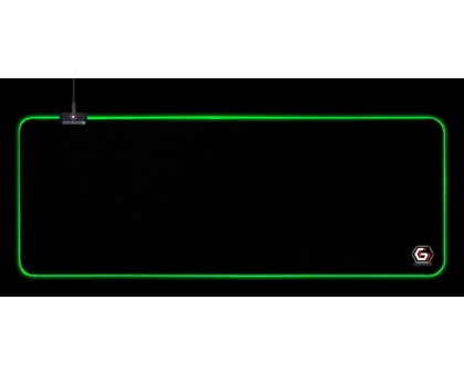 Коврик игровой Gembird MP-GAMELED-L (300 x 800 мм.) Толщ. 4 мм, со светодиодной подсветкой, размер L, черный