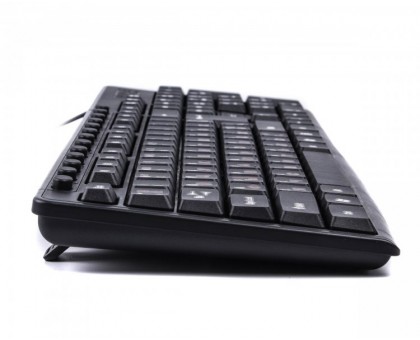 Клавіатура мультимедійна Gembird KB-UM-107-UA, українська розкладка, USB, чорний колір
