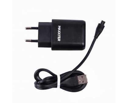 Мережеве ЗУ WC-QC-AtM-01, 1 USB (Quick Charge 3.0) 5V / 2.4A-9V / 1.2A + Кабель USB-A to Micro-USB
