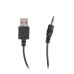 Колонки акустические Maxxter CSP-U002RGB, пластиковый корпус, 6 Вт, USB питание, RGB подсветка, черный цвет