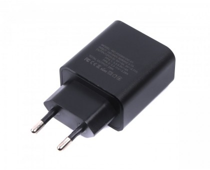 Сетевое ЗУ WC-PD25W-CtC-01, 1 USB + Кабель Type-C to Type-C (Power Delivery 25W) 5V/3A-9V/2.77A, PPS (Programmable Power Supply)
