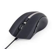 Лазерна миша MUS-GU-02, USB інтерфейс, чорний колір