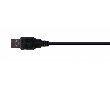 Микрофон настольный Gembird MIC-DU-02, USB-подключение, черный