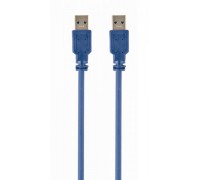Кабель Maxxter U-AMAM3-0,5M, преміум якість USB 3.0 A-тато/А-тато, 0,5 м.