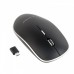 Бездротова оптична мишка, безшумна, TYPE-C, чорний колір Gembird MUSW-4BS-01