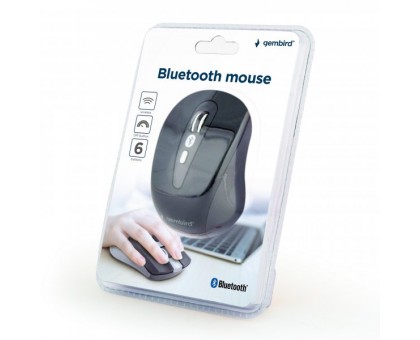 Мышь с беспроводным интерфейсом Bluetooth Gembird MUSWB-6B-01