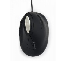Оптическая эргономичная мышь MUS-ERGO-03, USB интерфейс, черный