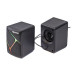 Акустические колонки Maxxter CSP-U004RGB, 6 Вт, питание от USB, RGB-подсветка, черный