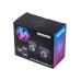Колонки акустические Maxxter CSP-U005RGB, 6 Вт, USB питание, RGB подсветка, черные