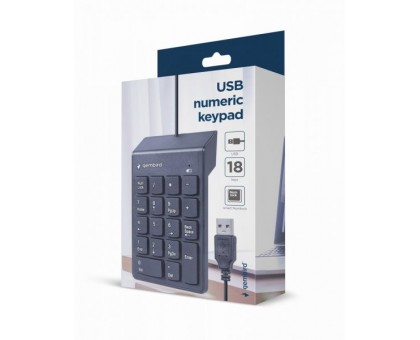Цифрова USB клавіатура Gembird KPD-U-03