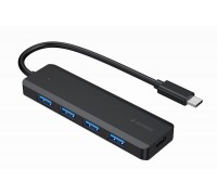 Хаб Gembird UHB-CM-U3P4P-01 на 4 порта USB 3.1