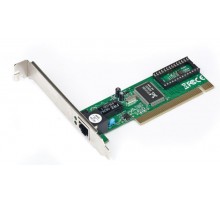 Сетевая плата Gembird NIC-R1, 100 Base-TX PCI Realtek чипсет