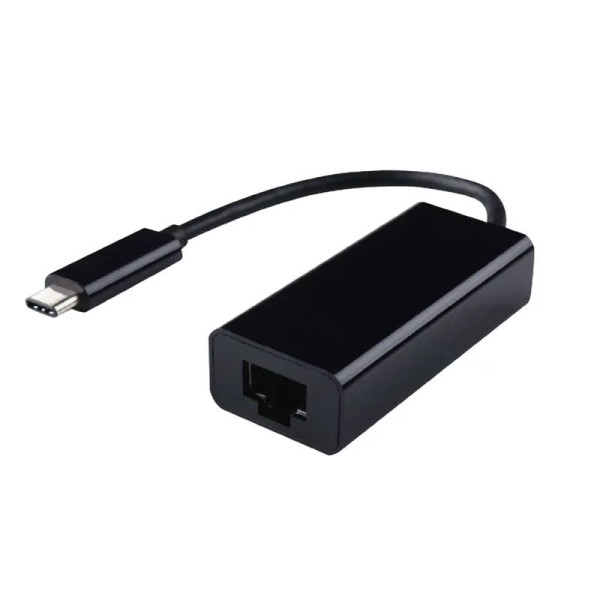 Адаптер Cablexpert A-CM-LAN-01, з USB Type-C на Gigabit Ethernet