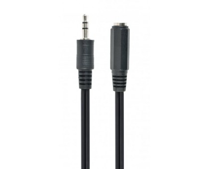 Аудио кабель Cablexpert CCA-423-3M, 3.5 мм., стерео папа/3.5мм стерео мама, длина 3 м. черного цвета