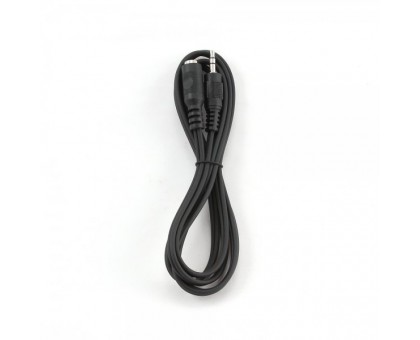 Аудіо-кабель Cablexpert CCA-423-2M, 3.5 мм., стерео папа/3.5мм стерео мама, довжина 2 м. чорного кольору