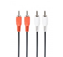 Кабель Cablexpert CCA-2R2R-7,5M, 2RCA-2RCA, 7,5 метрів