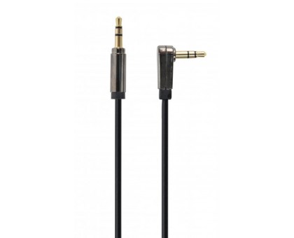 Аудио кабель Cablexpert CCAP-444L-6, 3.5 мм. стерео папа/3.5мм стерео папа угловой, длина 1,8м.
