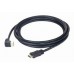 Кабель Cablexpert CC-HDMI490-10, HDMI V.1.4 вилка/кутова вилка, з позолоченими контактами, 3 м