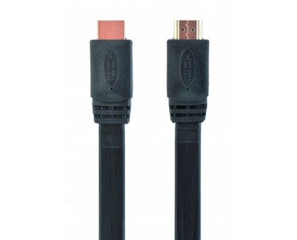 Кабель Cablexpert CC-HDMI4F-10, HDMI V.2.0, вилка/вилка, з позолоченими коннекторами, 3 м, плоский
