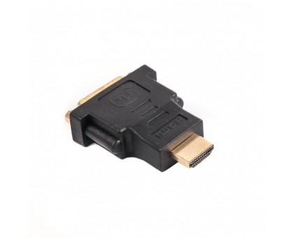 Адаптер Cablexpert A-HDMI-DVI-3, HDMI папа / DVI мама, позолоченные контакты