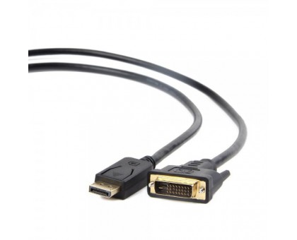 Кабель-перехідник Cablexpert CC-DPM-DVIM-1M, DisplayPort вилка / DVI вилка, 1м