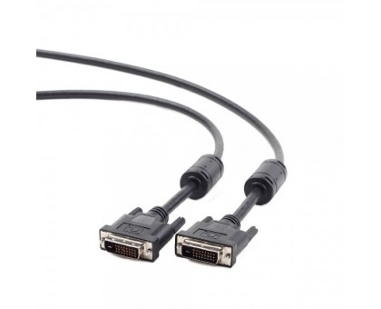 Кабель Cablexpert CC-DVI2-BK-6 DVI видео Dual Link 1,8м